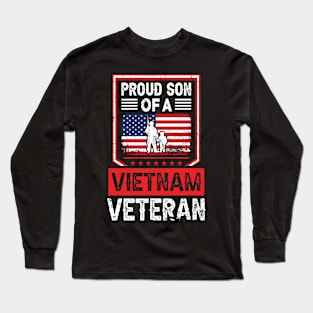 Proud son of a vietnam veteran Long Sleeve T-Shirt